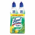 Lysol Cling and Fresh Toilet Bowl Cleaner, Forest Rain Scent, 24 oz, PK2 19200-98015